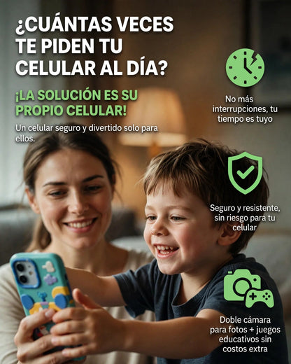 CELULAR CAMARA DOBLE KIDS